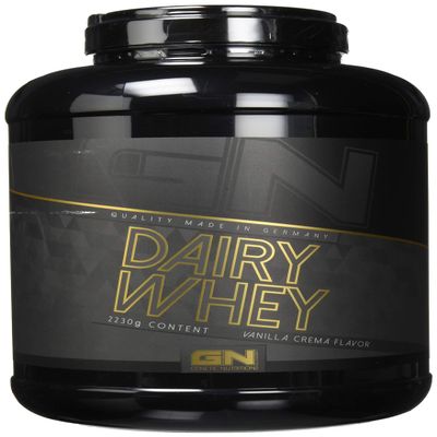 GN Laboratories 100% Dairy Whey Protein Shake Protein Powder for Bodybuilding (2,230 g Vanilla Crema)