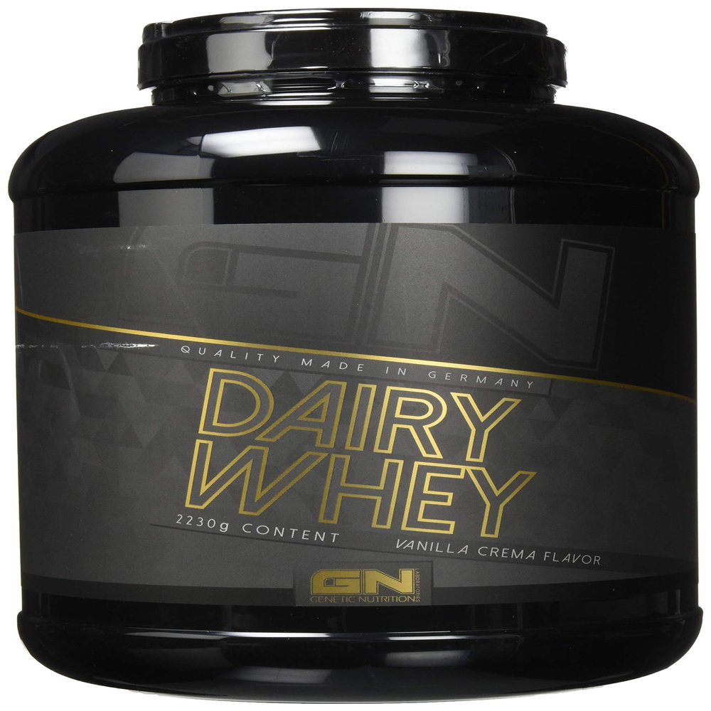 GN Laboratories 100% Dairy Whey Protein Shake Protein Powder for Bodybuilding (2,230 g Vanilla Crema)