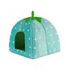 Keysui Small Strawberry Cotton Soft Pet Bed House for Dogs and Cats view 2