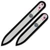Mont Bleu Set of 2 Hand-Decorated Glass Nail Files with Swarovski Elements view 1