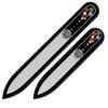 Mont Bleu Set of 2 Hand-Decorated Hardened Glass Nail Files with Swarovski Elements view 1