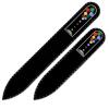 Mont Bleu Set of 2 Hand-Decorated Hardened Glass Nail Files with Swarovski Elements view 2