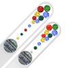 Mont Bleu Set of 2 Hand-Decorated Hardened Glass Nail Files with Swarovski Elements view 3