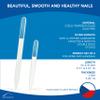 Mont Bleu Set of 2 Hand-Decorated Hardened Glass Nail Files with Swarovski Elements view 4