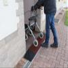 Ramp Corner for Excellent Curb/Door Threshold Ramps, 65 mm High (Gray) view 3