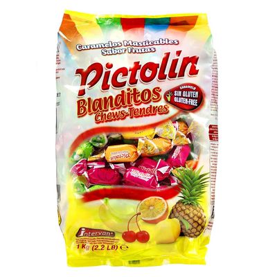 Pictolin Fruit Chewy Candies, 1 kg Bag