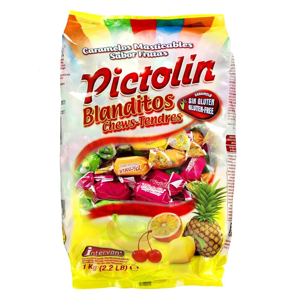 Pictolin Fruit Chewy Candies, 1 kg Bag