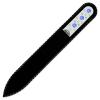 Mont Bleu Hand-Decorated Glass Nail File with Swarovski Elements, Black Velvet Case view 3