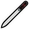 Hand-Decorated Glass Nail File with Swarovski Elements and Black Velvet Case view 2