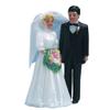 falksson Happy Bride and Groom Cake Topper, 11 cm view 1
