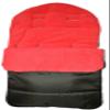Universal Padded Stroller Footmuff, Flame Red view 1