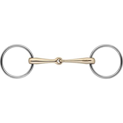 SPRENGER 16 mm Sensogan Loose-Ring Snaffle Bit with Stainless Steel Rings