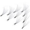 5D Premade Lash Fans, 120 Pieces, Ultra-Lightweight, Knot-Free, C-Curl, 0.15 mm, 13 mm view 2