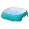 Ferplast Glam Dog Bowls - Stylish Plastic Food and Water Bowl, Non-Slip, Easy to Clean, 0.75 Liters, Blue view 2