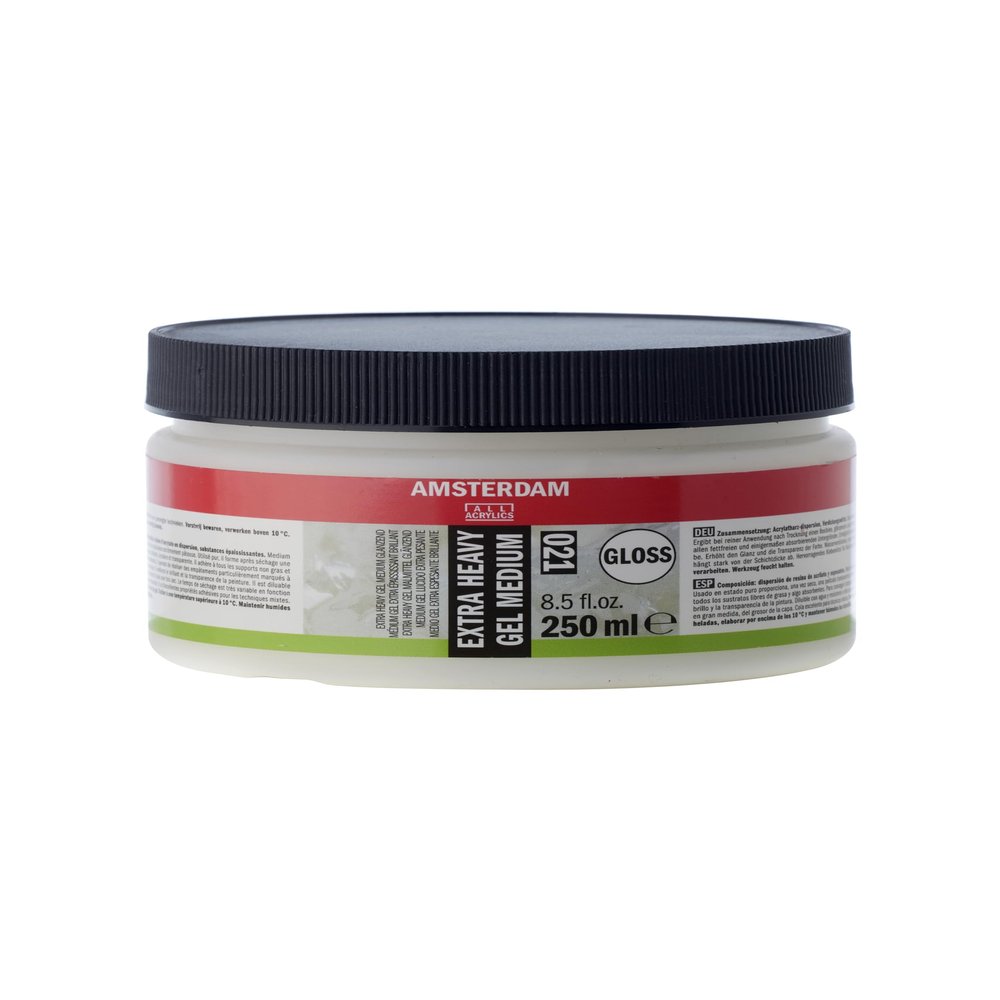 Amsterdam Extra Heavy Gel Medium Gloss 021, 250 ml Jar