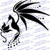 AnOL 203 x 240 cm Glow-in-the-Dark Vinyl Wall Sticker – Fairy-Tale Bird, Fantasy Wall Art for Kids’ Room + Free Sticker Gift view 3