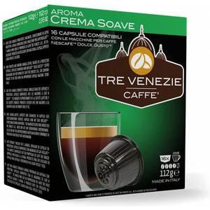 TRE Venezie Caffè Aroma Crema Soave, 16 Capsules