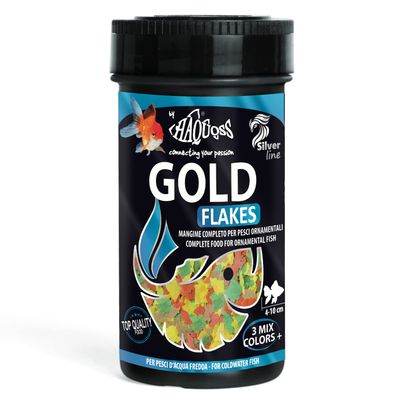 Haquoss Goldflake Flake Food for Red Fish 250 ml/38 g