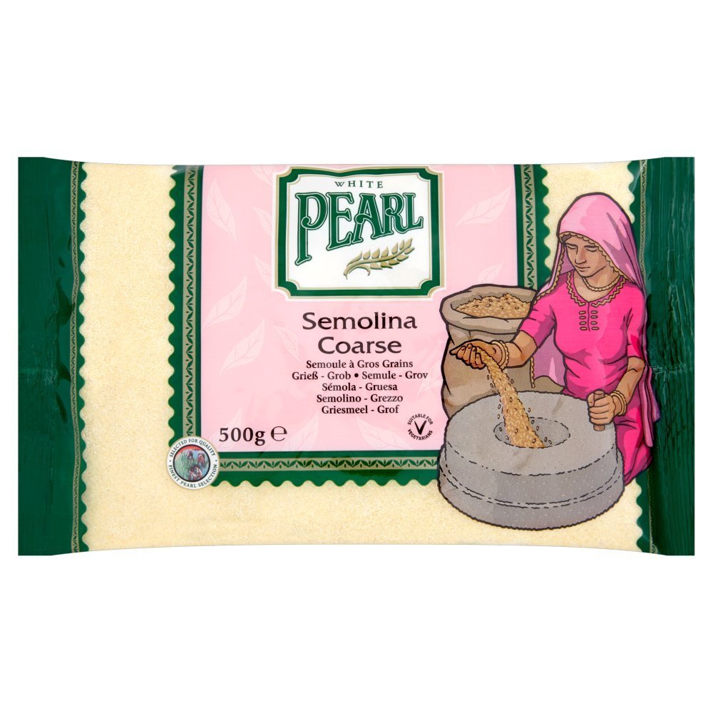 White Pearl Coarse Semolina, 10 x 500 g