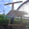 pipano 20 x 20 cm Perch Board with T-Perch and Bird Swing, 20 mm, STV20 view 2