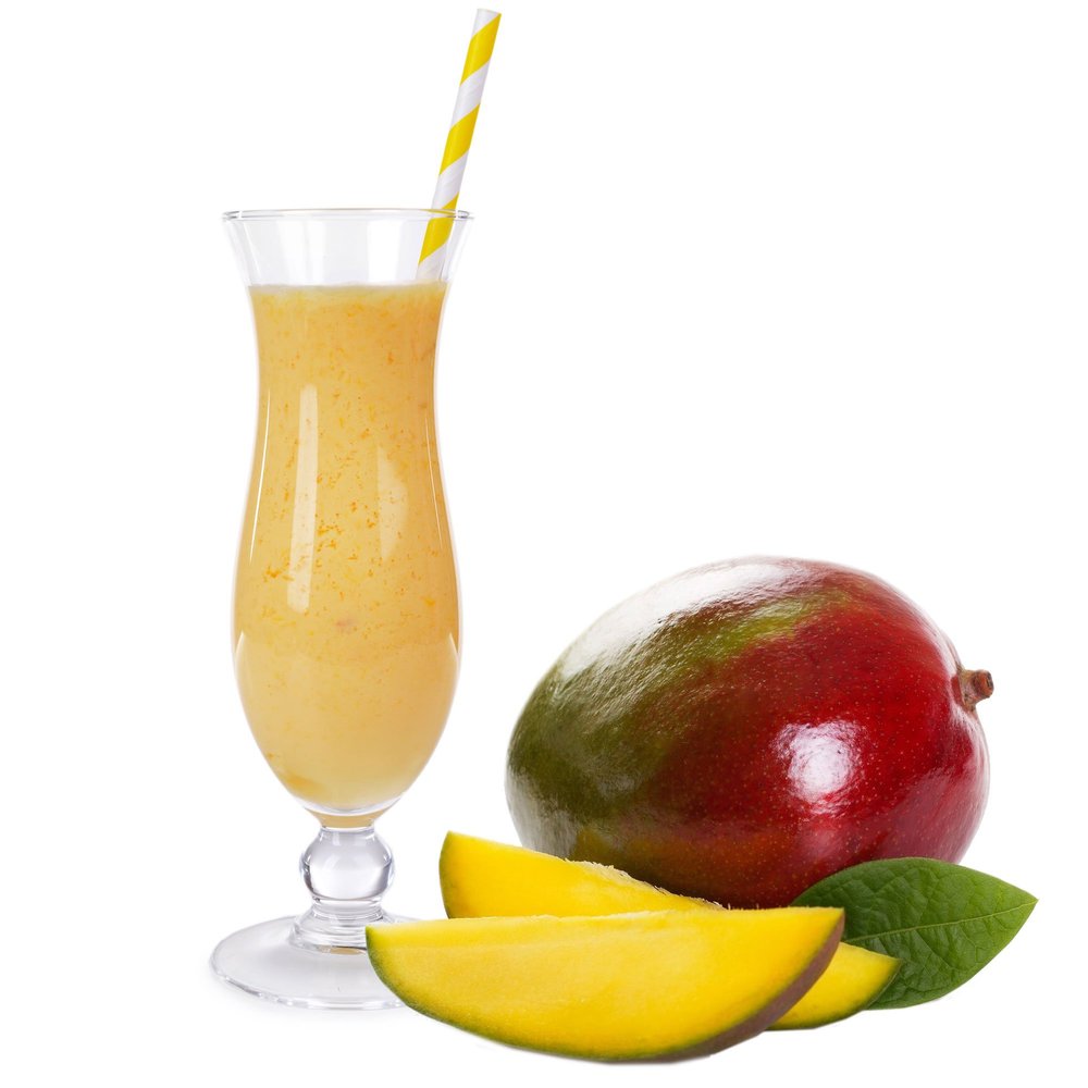 Mango-Flavored Milkshake Powder Gino Gelati for Homemade Milkshakes (10 kg)