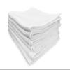 tex family Set of 6 Guest Towels, Cotton, Solid Color, Honeycomb Pattern, White view 1
