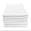 tex family Set of 6 Guest Towels, Cotton, Solid Color, Honeycomb Pattern, White view 3