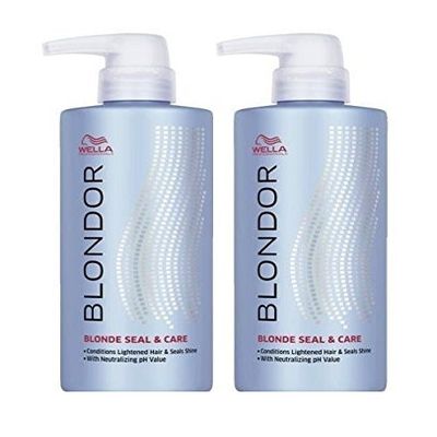 Wella Blondor Blonde Seal & Care Hair Treatment, 2 x 500 ml