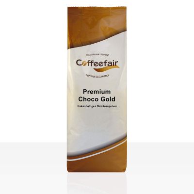 Coffeefair Premium Choco Gold Cocoa, 10 x 1 kg Case, 16.5% Cocoa, for Automatic Coffee Machines