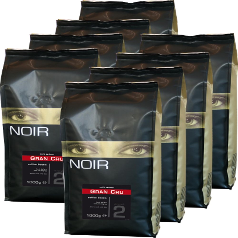 Café Crème Noir Gran Cru 8 x 1,000 g | Coffee Beans