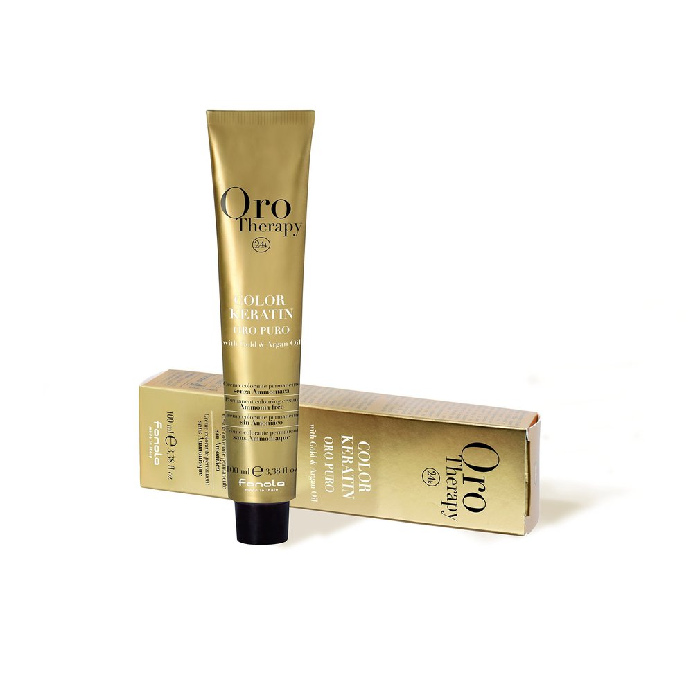 Fanola Oro Therapy Color Keratin 6.14, 100 ml