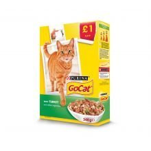 GO-CAT Turkey & Veg, 340 g x 6