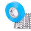 Yato YT-81591 PVC Electrical Insulation Tape, 0.13 mm x 15 mm x 10 m, Blue view 2