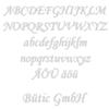 Light Gray Plexiglass Letters – MT, 3 mm, 5 cm, Uppercase J view 2