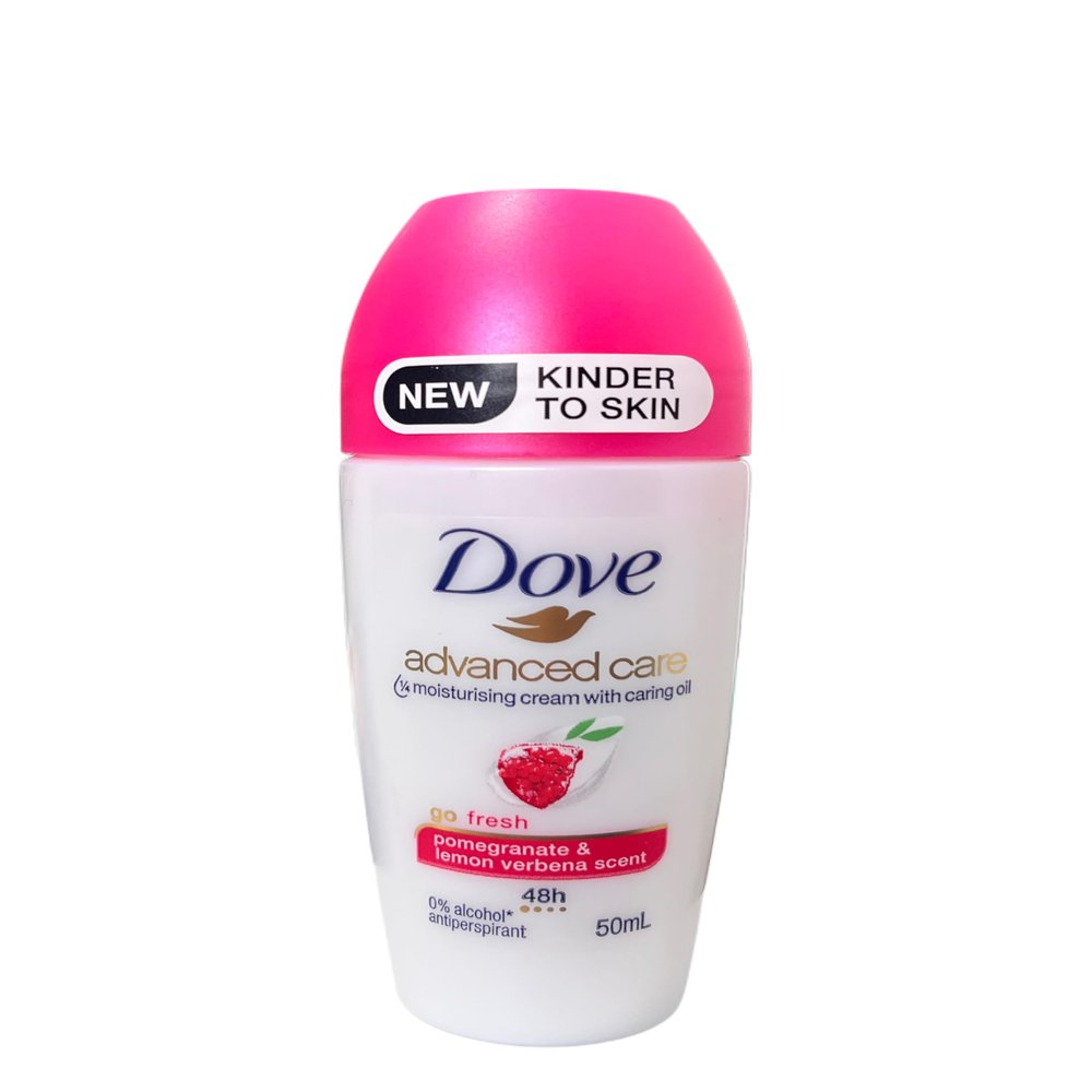 Dove Go Fresh Pomegranate Antiperspirant Roll-On Deodorant, 1.69 fl oz, 6-Pack