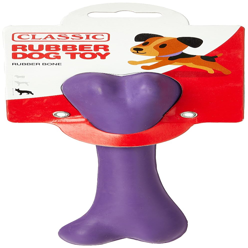 Classic Rubber Bone for Dogs
