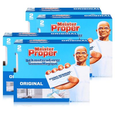 Mr. Proper Express Magic Eraser, 2 Erasers/Pack (4-Pack)