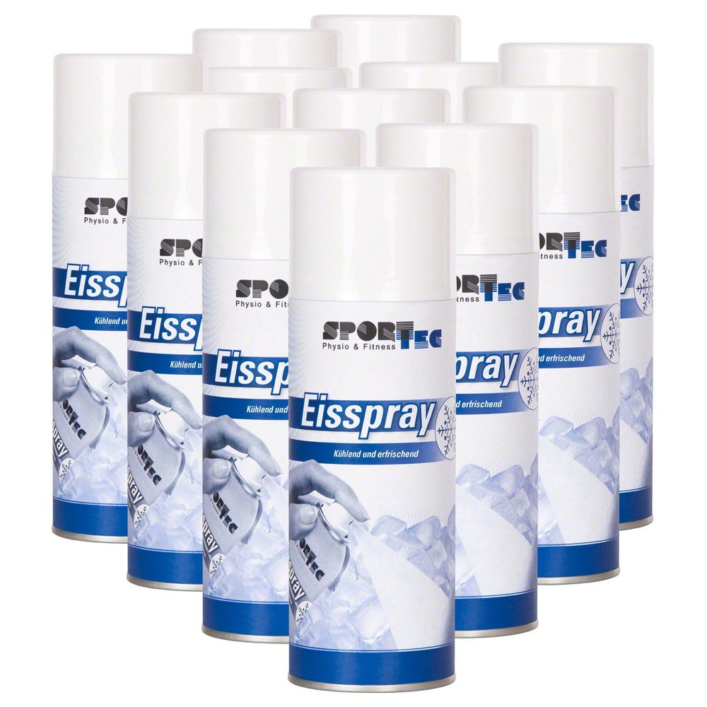 Sport-Tec Ice Spray, Cooling Spray for Sports Injuries, Pain and Swelling, 400 ml