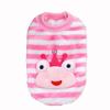 New Striped Cartoon Pet Sweater for Puppies (XS, Pink Frog) view 1