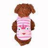 New Striped Cartoon Pet Sweater for Puppies (XS, Pink Frog) view 2
