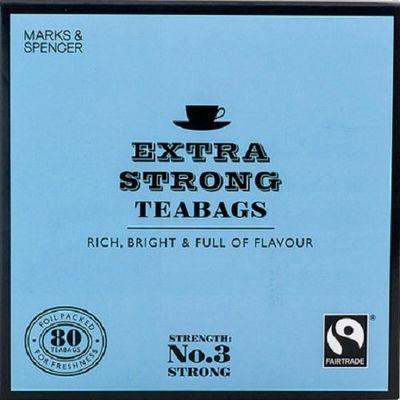 Marks & Spencer Extra Strong Black Tea, 80 Tea Bags