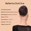 CAISHA Hepburn Hair Bun Hairpiece, 10 cm, Chocolate Brown DC12 view 2