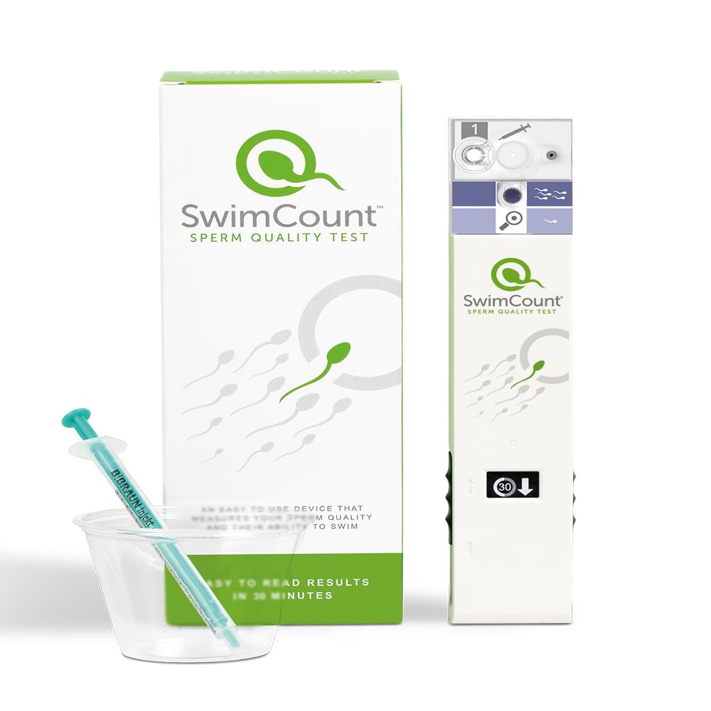 SwimCount Male Fertility Test – At-Home Test for Motile Sperm Concentration