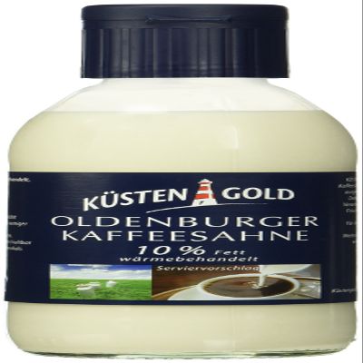 Kstengold Coffee Cream, 10% Fat, Pack of 20 (20 x 250 g)