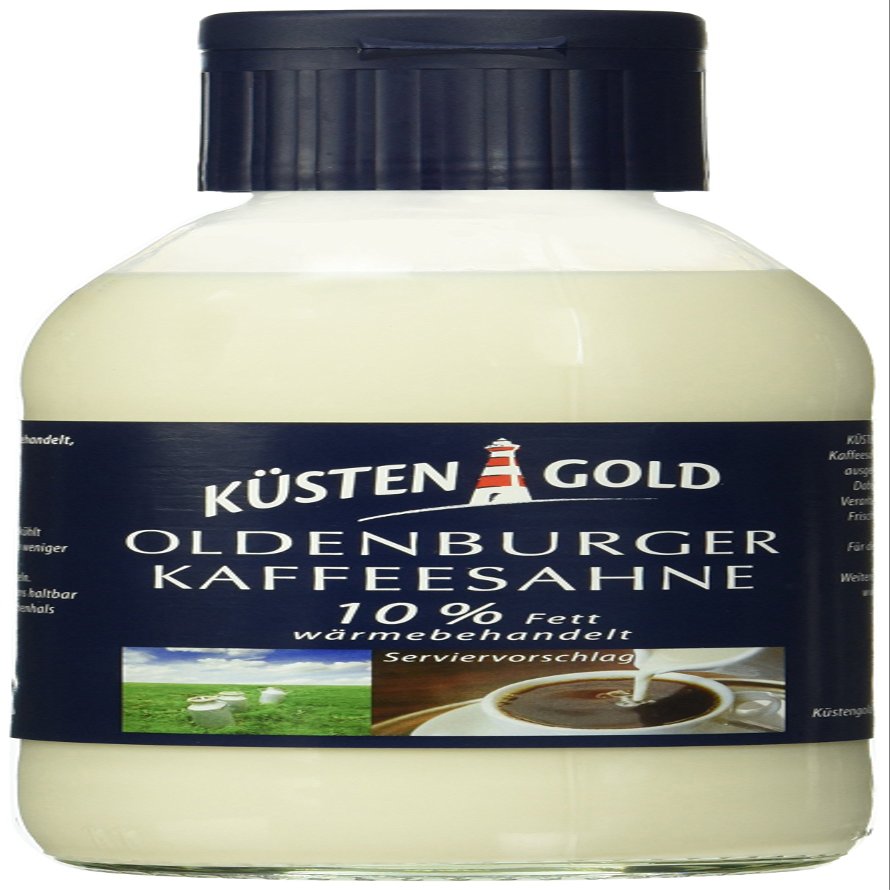 Kstengold Coffee Cream, 10% Fat, Pack of 20 (20 x 250 g)