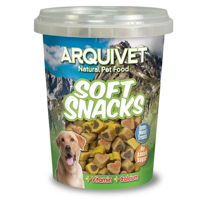Arquivet Soft Snacks for Dogs, Heart Mix, 300 g (1 piece)