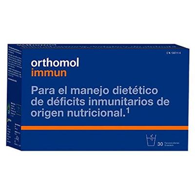 Orthomol Immun Granules: 25 Key Nutrients to Support the Immune System*, Including Vitamins C and D and Zinc, 30 Daily Servings