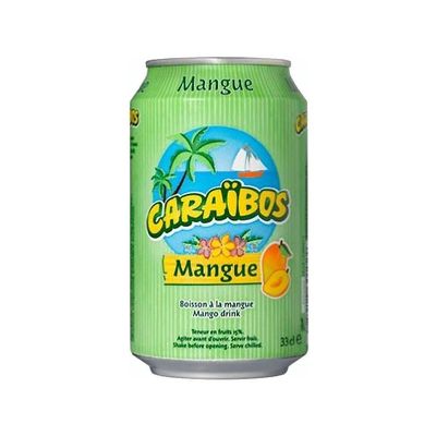 Caraibos Carabos Mango 33 cl (Pack of 24)
