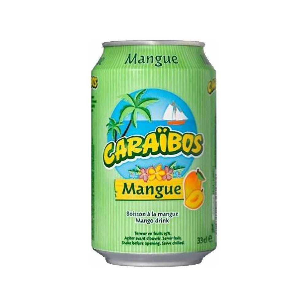Caraibos Carabos Mango 33 cl (Pack of 24)