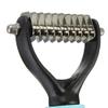 BlueMoo Professional Pet Comb for Dogs and Cats, 10 Blades (Blue) view 3